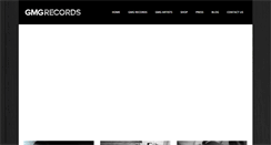 Desktop Screenshot of gmgmusicgroup.com